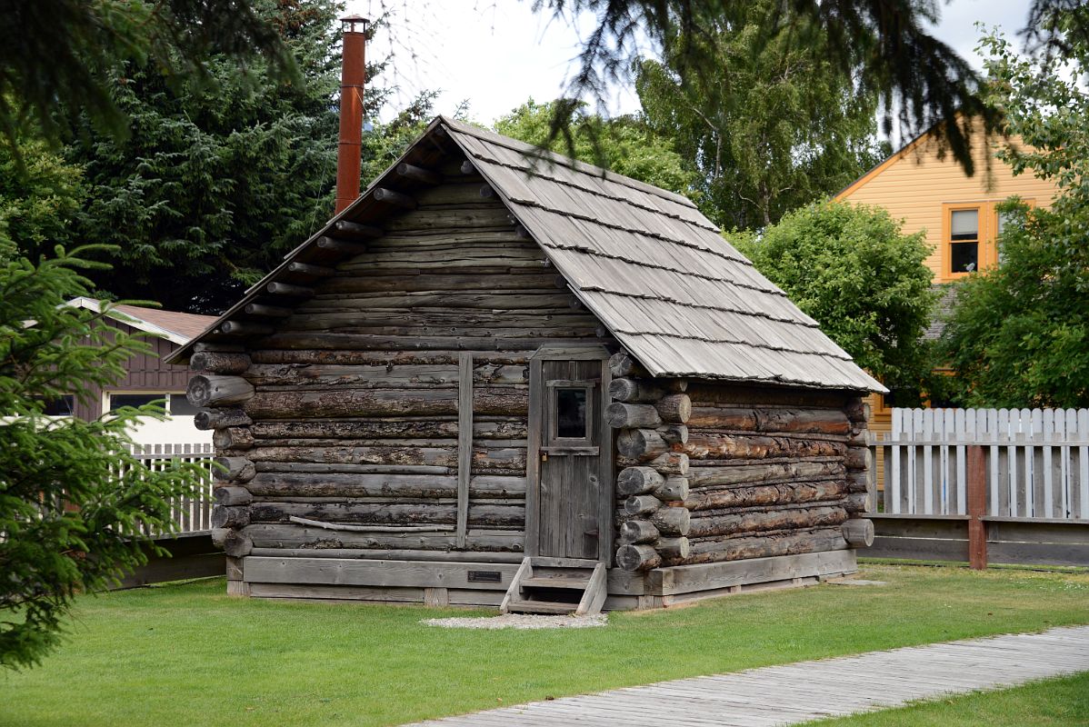39A The Moore Cabin Is The Oldest Structure In Skagway And Was Built By Captain William Moore in 1887-88 In Skagway Alaska